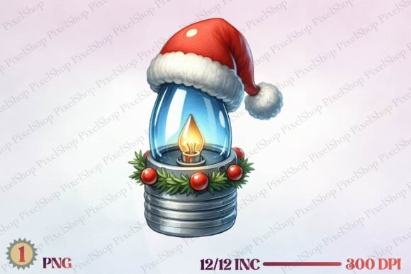 Funny Christmas Lights: Freebies for Designers